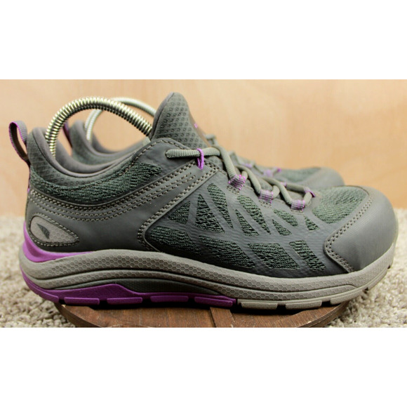 Red Wing Shoes Shoes - Red Wing Safety Sneakers Womens 8.5B Gray Purple Mesh Leather Work